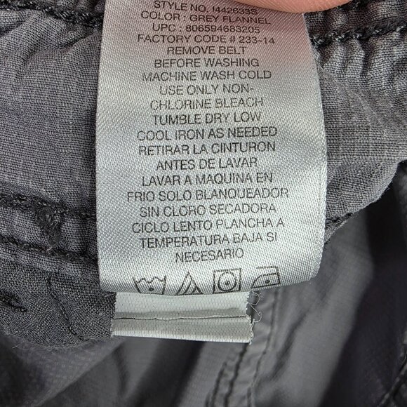 Mens Iron Co Gray Cargo Shorts Cotton Blend Stretch 11" Inseam Size 34 - Picture 5 of 11